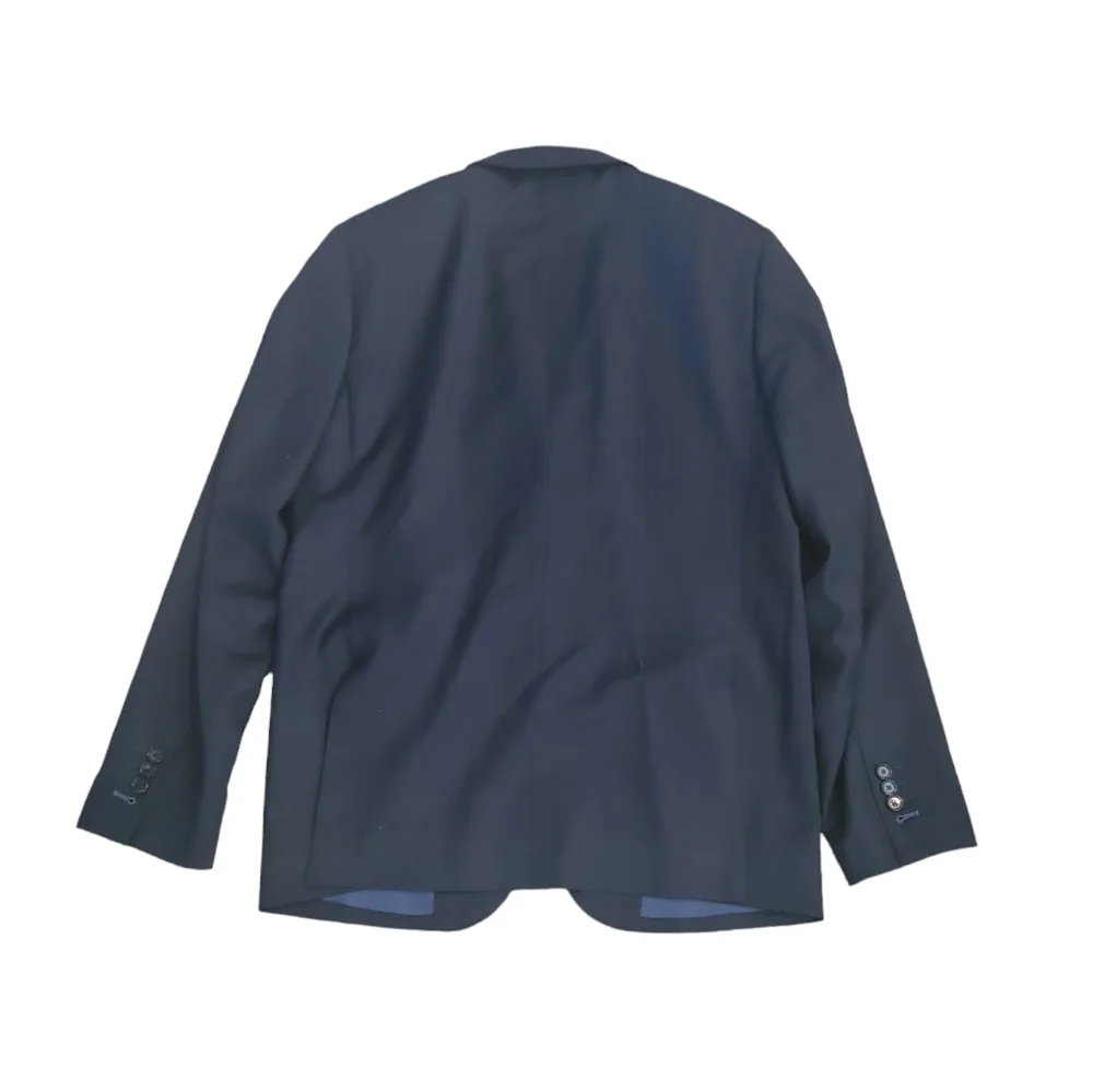 Indochino Navy Wool Blazer 44 Quiet Luxury Custom Bespoke